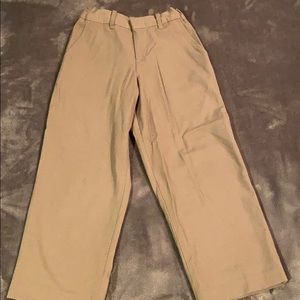 Chaps Boys Tan Dress Pants Size 6